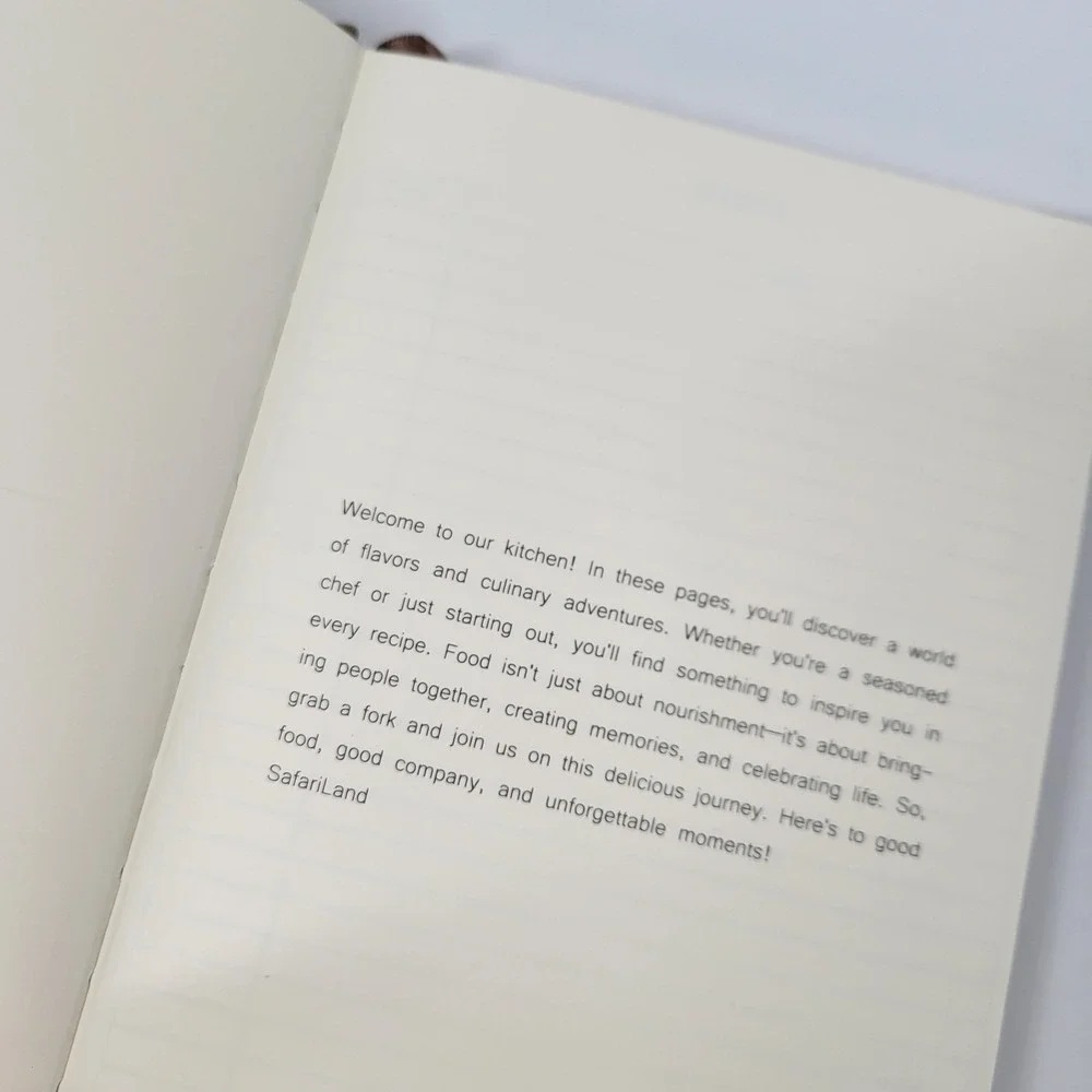 Elegant Gold‎ Script Recipes Journal Hardcover Recipe Book